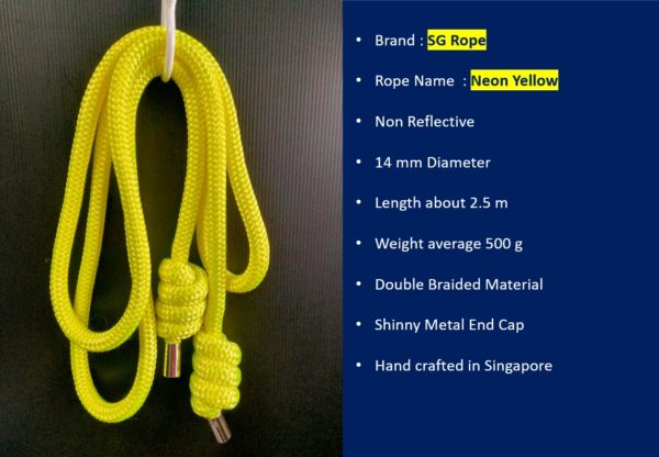 Neon Yellow Flow Ropes